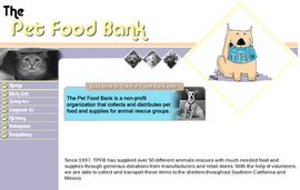 the pet food bank